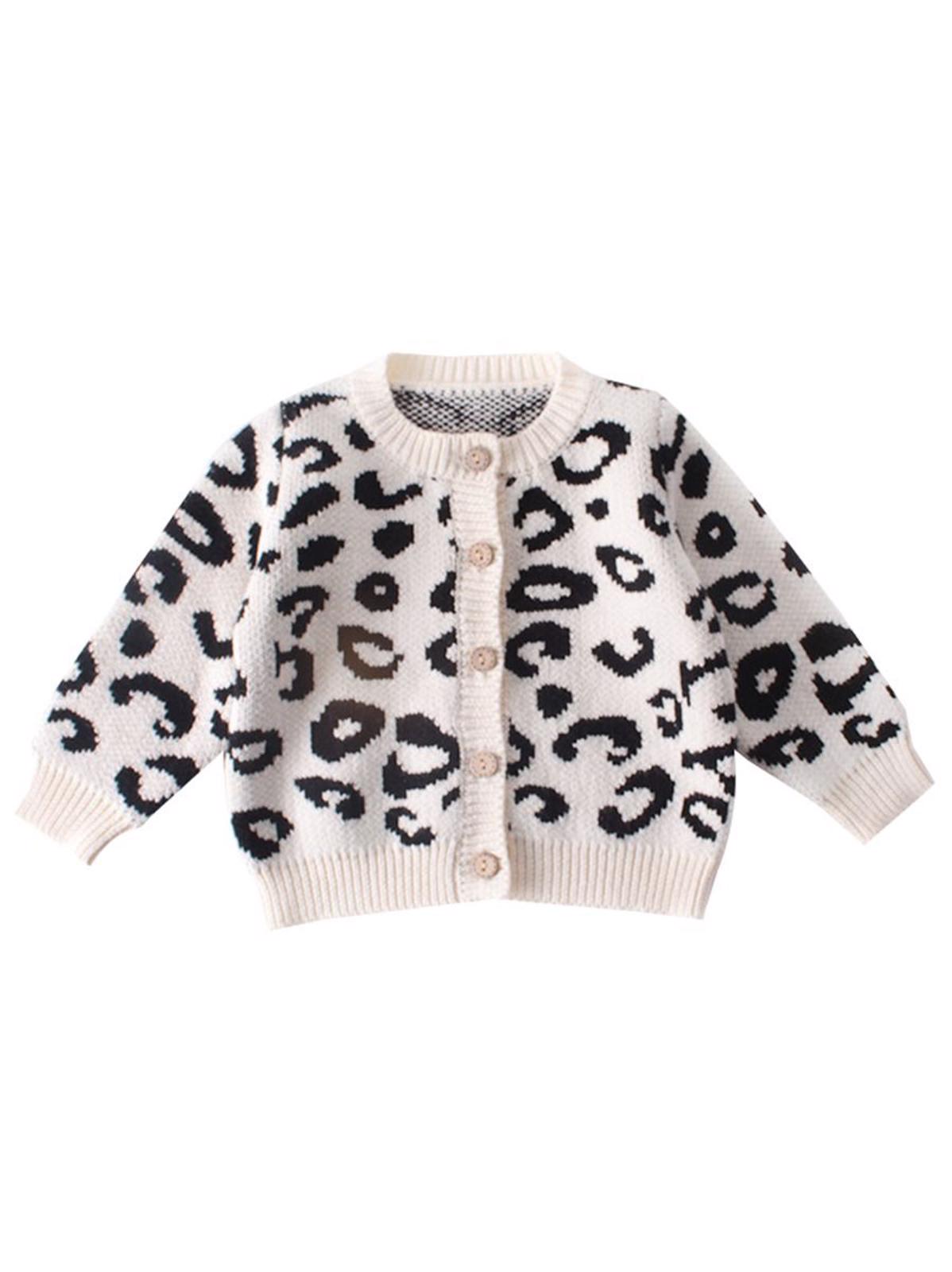 Poza produs Cardigan print leopard, 3-6 luni