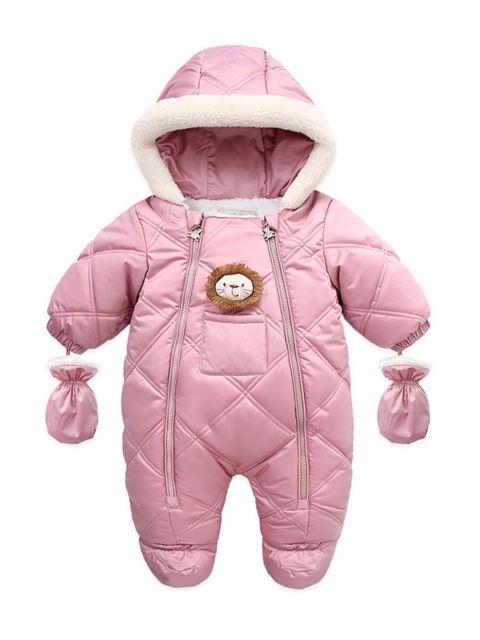 Poza produs Combinezon iarna roz "Baby Lion" 6-9 luni