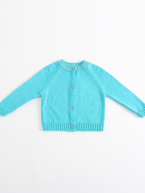 Poza produs Cardigan tricotat "Baby Blue" 6-9 luni