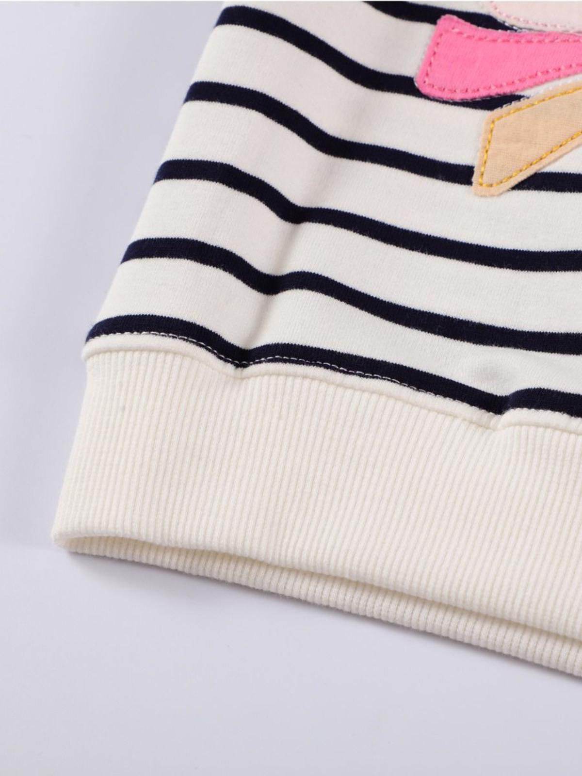 Poza produs Bluza "Stripe Unicorn" 3-4 ani