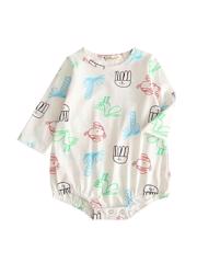 Body cu maneca lunga fetite 6-9 luni