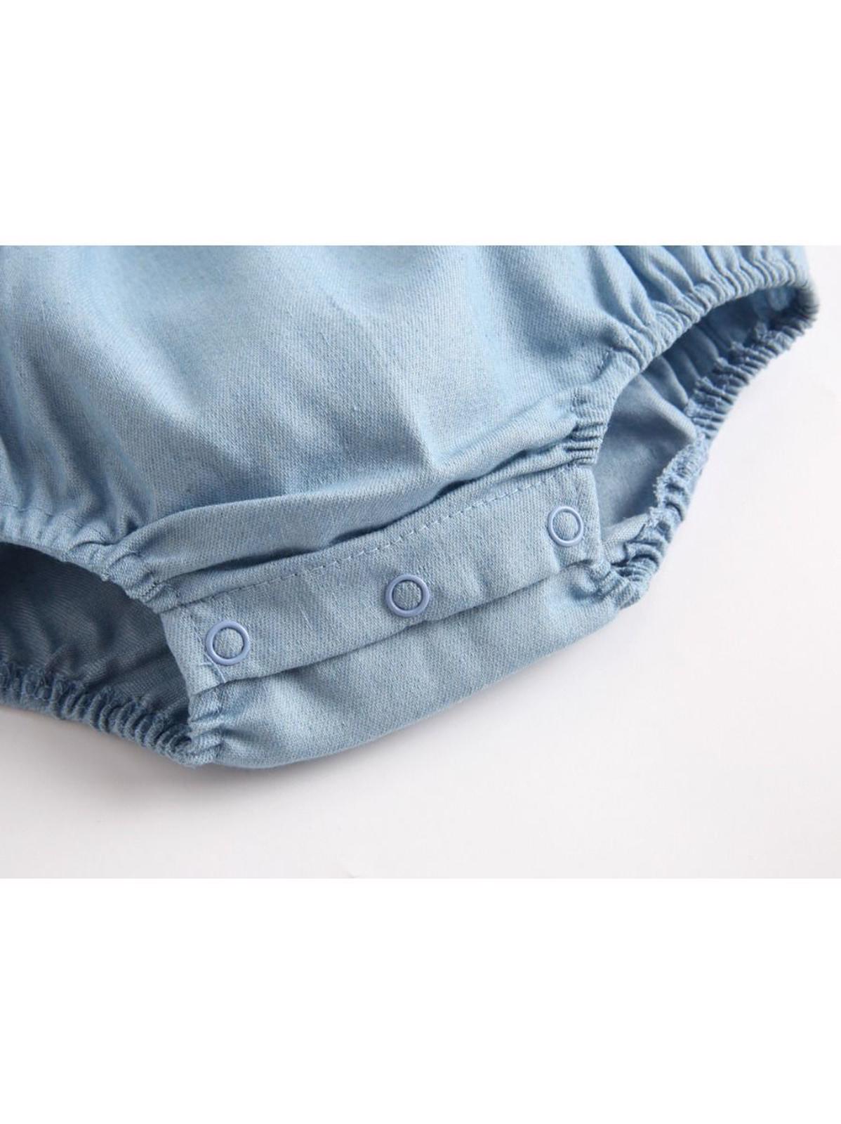 Poza produs Body elegant "Denim Blue" 0-6 luni