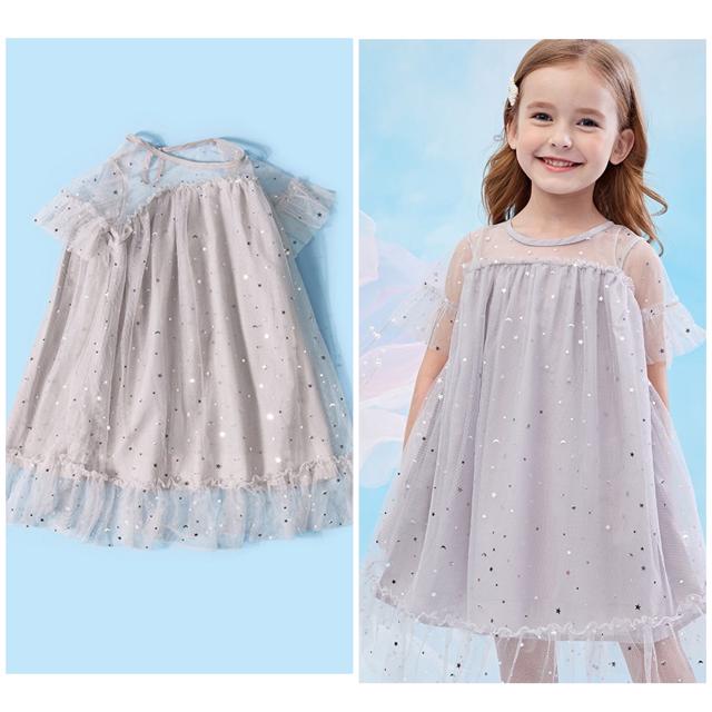 Poza produs Rochie eleganta cu aplicatii metalice 2-3 ani