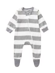 Body overall cu dungi 6-9 luni