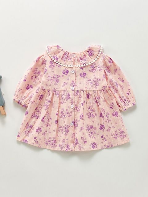 Poza produs Rochie eleganta "Purple Flower" 9-12 luni