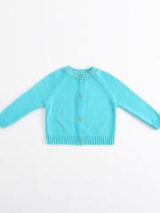 Cardigan tricotat "Baby Blue", 12-18 luni
