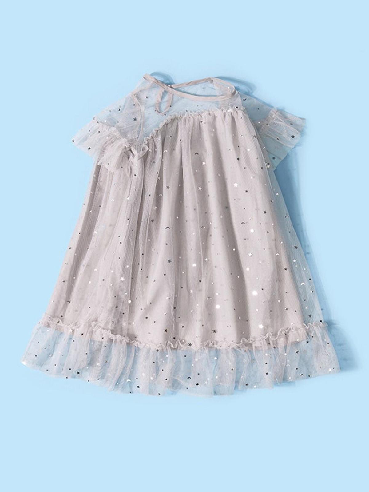 Poza produs Rochie eleganta cu aplicatii metalice 2-3 ani