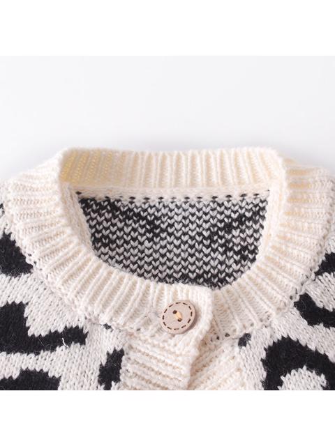 Poza produs Cardigan print leopard, 9-12 luni