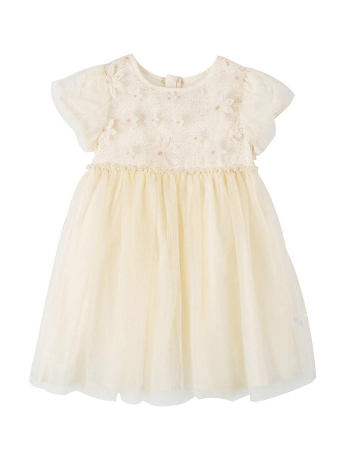 Poza produs Rochie eleganta cu aplicatii florale 2-3 ani