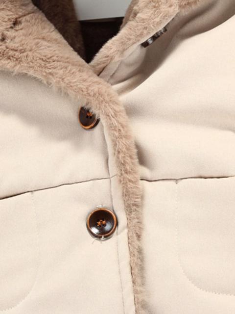 Poza produs Geaca iarna cu gluga blanita, 9-12 luni