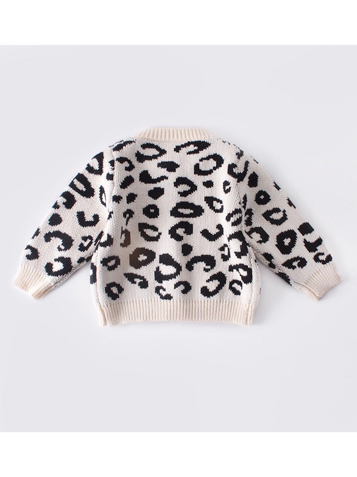 Poza produs Cardigan print leopard, 3-6 luni