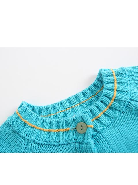 Poza produs Cardigan tricotat "Baby Blue" 6-9 luni