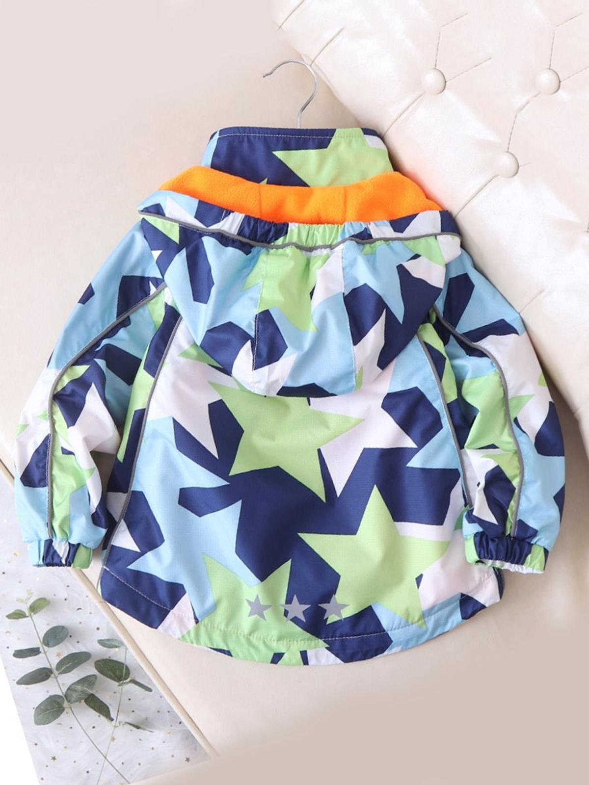 Poza produs Geaca captusita "Star Geometry", 3-4 ani